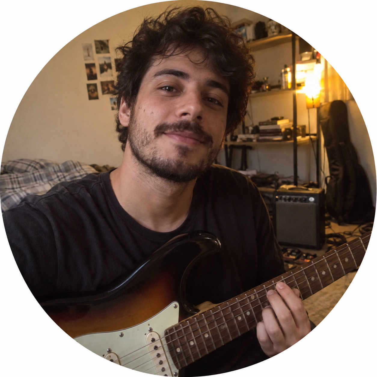Guitarrista da comunidade 1